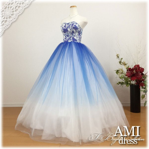 97543　DRESS ROOM AMI　ドレス　青 ドレスルームアミのオススメするブルーカラードレスまとめ
