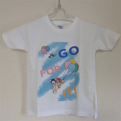 【キッズ】GO FOR IT!! ｜Tシャツ(受注生産) 3枚目の画像