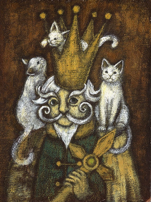 猫の絵　シリーズ扉