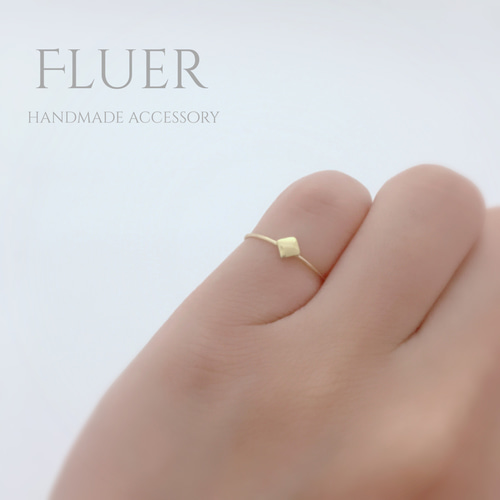 ハートのピンキーリング 指輪・リング FLEUR 通販 7220161 ハートのピンキーリング 指輪・リング FLEUR 通販 7220161