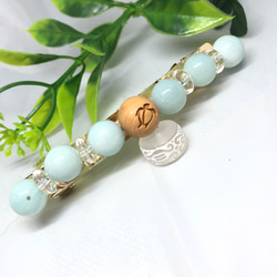 全宗派共通✳︎本式念珠108珠✳︎レモンクォーツ・白翡翠 その他雑貨