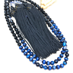 全宗派共通✳︎本式108珠念珠✳︎ブルーアパタイト✳︎数珠 その他雑貨
