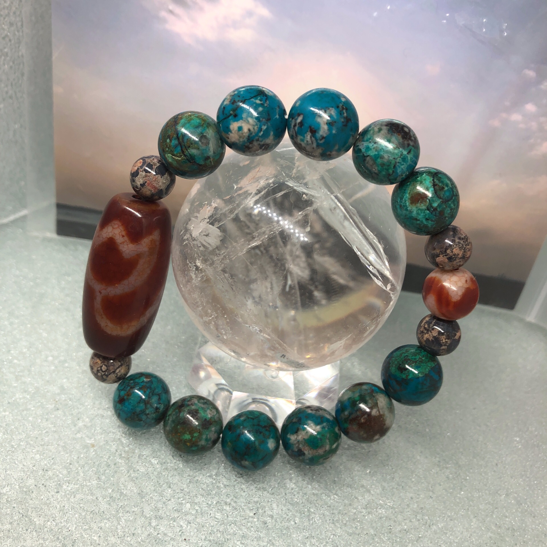 真の幸福へのお守りブレスレット