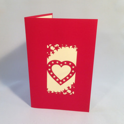 立体ポップアップ カード:I LOVE YOU、バレンタインデー、ホワイトデー、などのお祝いへのメッセージカード 3枚目の画像