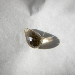 (1件套) 天然石材黃水晶(citrine) 。水滴形(通孔)‧DIY‧Findings‧配件 第1張的照片