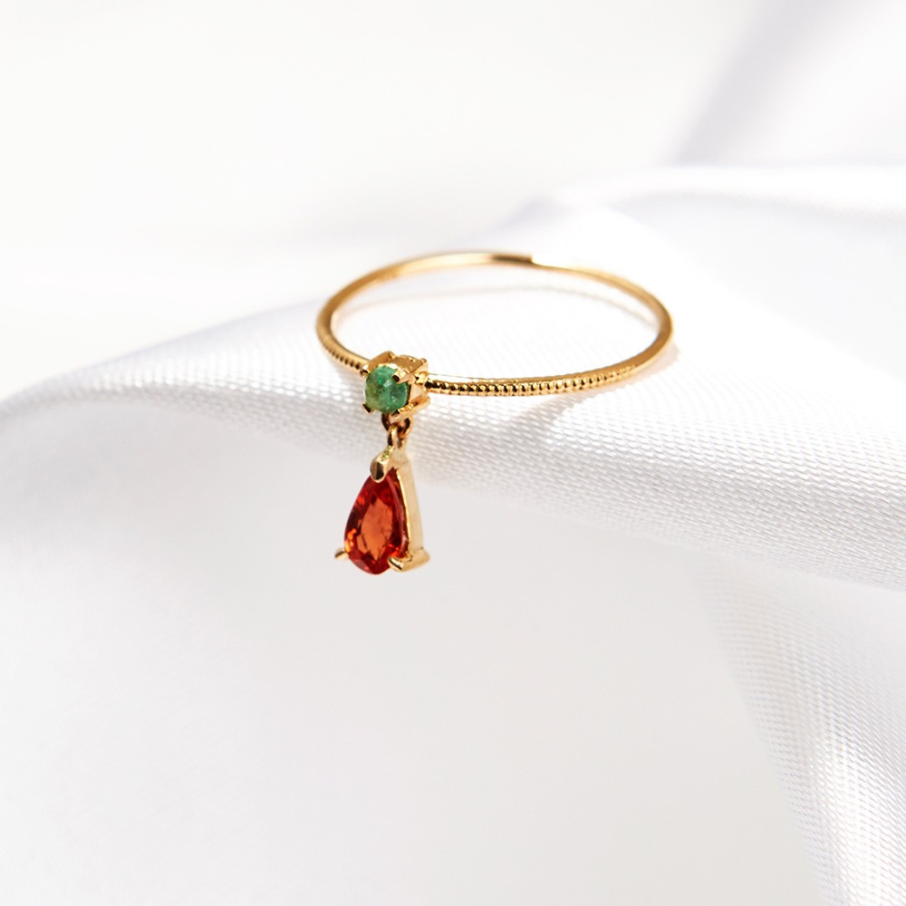 K10クリスマスツリーリング