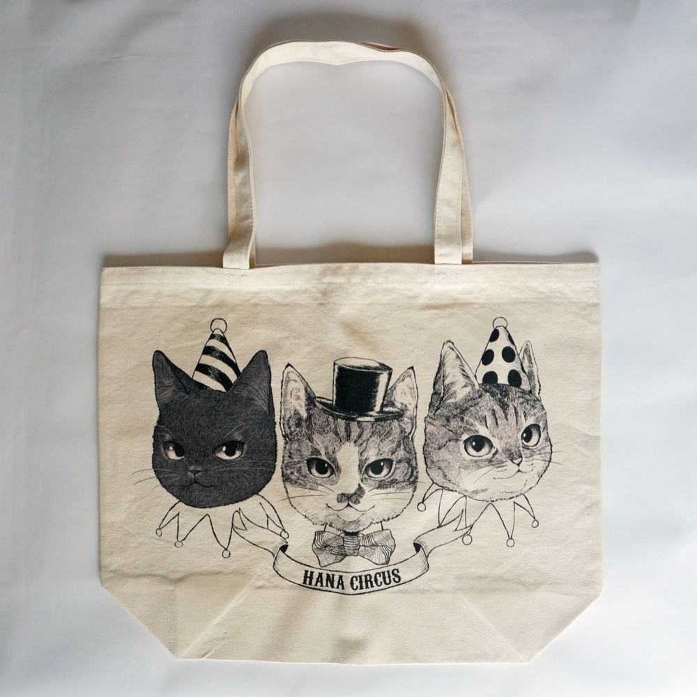 古布と猫 一閑張り バッグ かごバッグ ハンドバッグ 花柄 黒猫