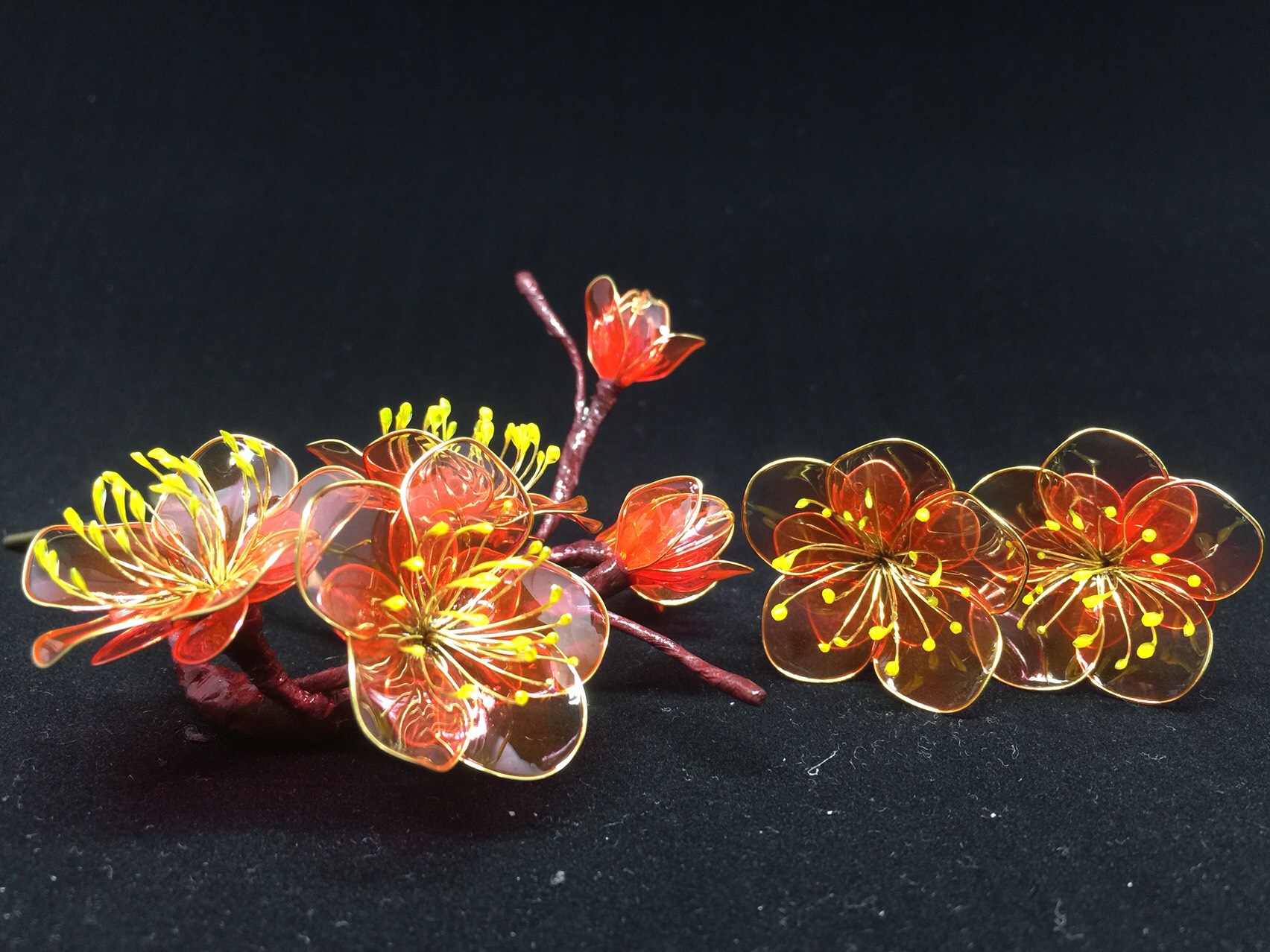 《送料無料》簪 『梅』