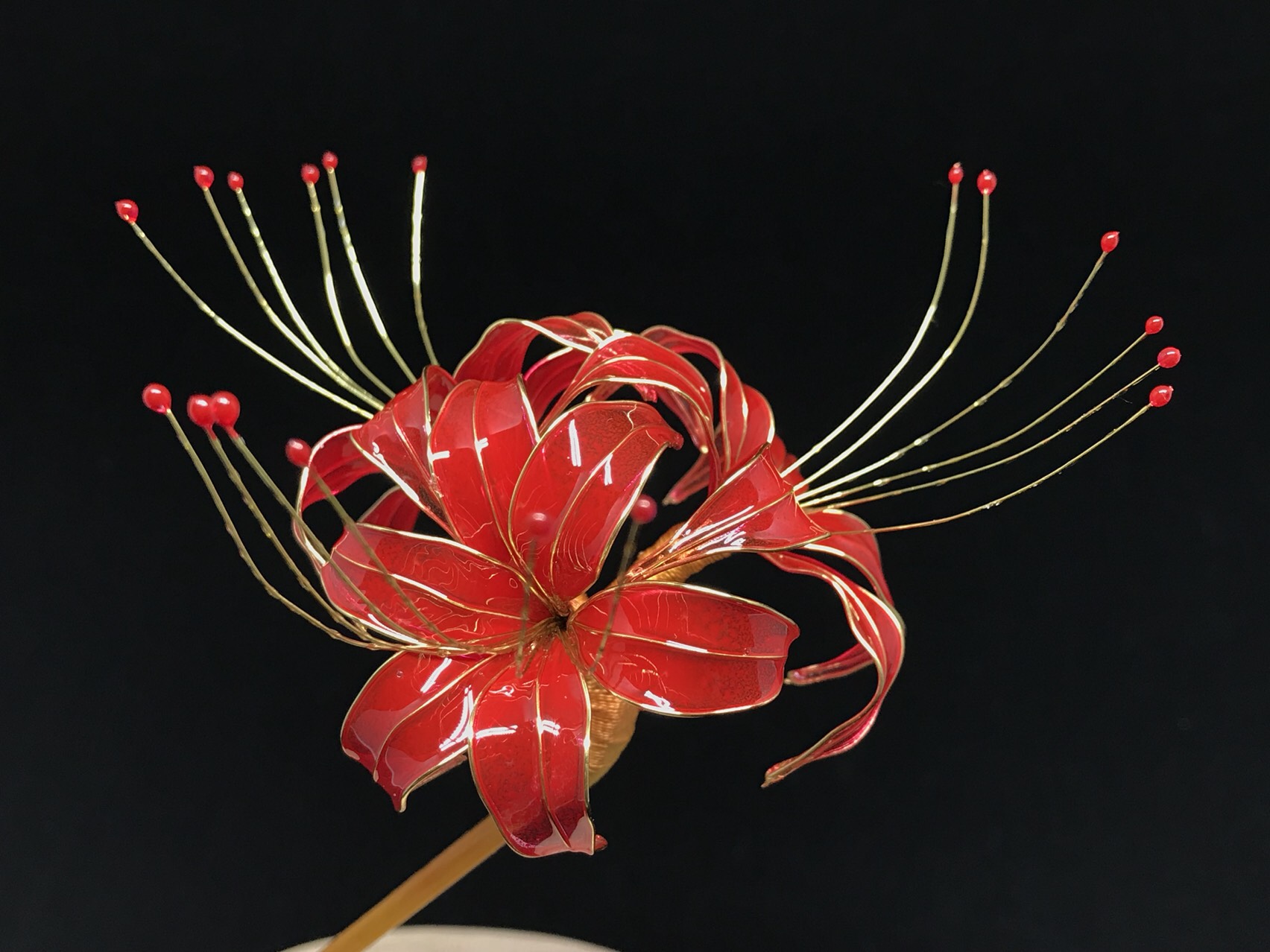 簪 『 彼岸花 』