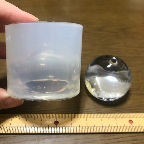 摩尼宝珠(まに宝珠)35mm(シリコンモールド型)オルゴナイトに