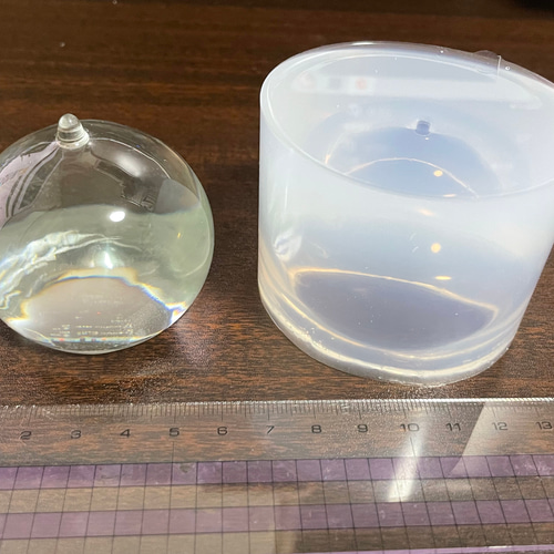 摩尼宝珠(まに宝珠)55mm(シリコンモールド型)オルゴナイトに