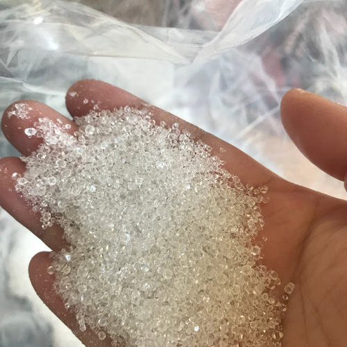 極小八面体なミョウバン結晶50g レジン・樹脂 モールド工房むむゆう