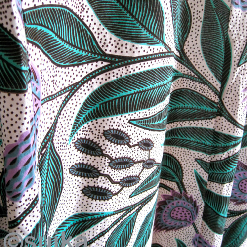 今期新作☆再販☆南仏より☆アフリカン・ファブリックの着物・浴衣