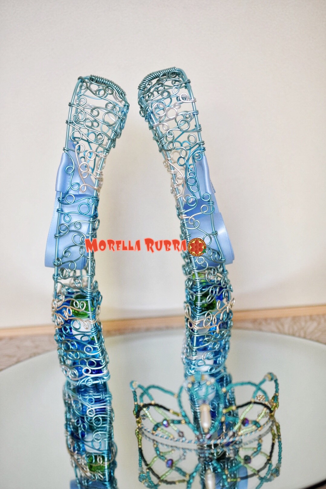 ［ワイヤークラフト］ティアラ&トゥシューズ［ミラートレイ付］◇バレエ