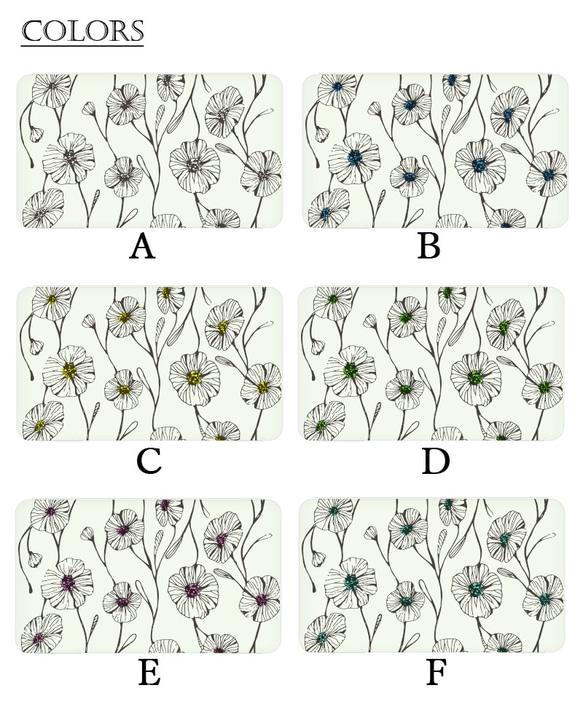 抗菌 送料無料 マスクケース 日本製 マスクカバー 北欧 花柄 おしゃれでかわいいデザイン 携帯ポーチ 2枚目の画像
