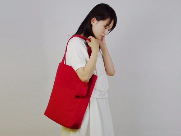 EVERY DAY TOTE BAG / 33 RED 1枚目の画像