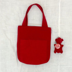 EVERY DAY TOTE BAG / 33 RED 2枚目の画像