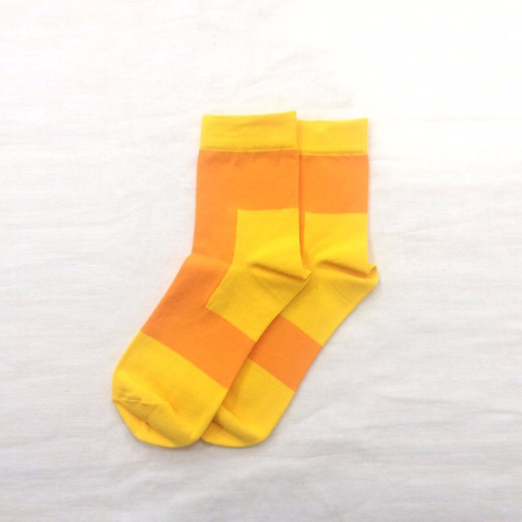 LET'S GO SOCKS / 20 YELLOW 2枚目の画像