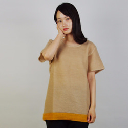 【SALE】￥17,280→￥5,000 CASTELA KNIT/ 20 YELLOW 1枚目の画像