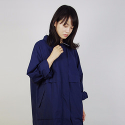 MOMONGA COAT navy 2枚目の画像