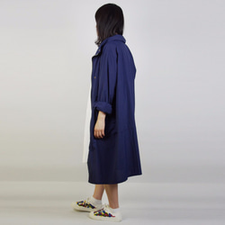 MOMONGA COAT navy 3枚目の画像