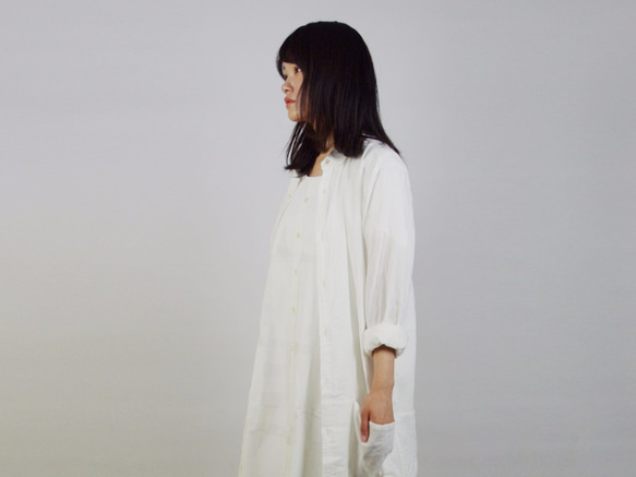 SALE!! 40%OFF￥28,080→￥16,848 LONGLONG SHIRTS white 4枚目の画像