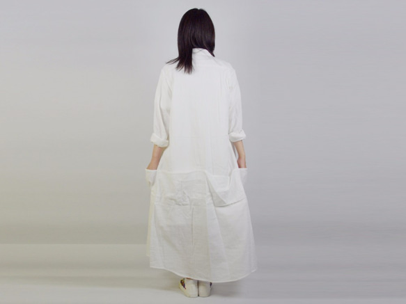 SALE!! 40%OFF￥28,080→￥16,848 LONGLONG SHIRTS white 5枚目の画像