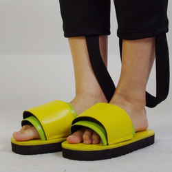 SALE!! 20%OFF￥19,440→￥15,552 CIRCLE SANDAL / 22 YELLOW 1枚目の画像