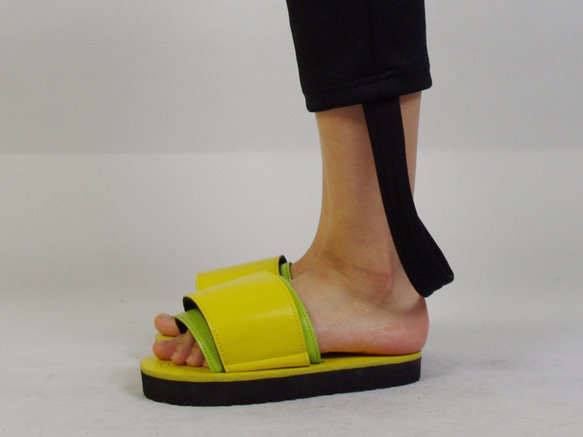 SALE!! 20%OFF￥19,440→￥15,552 CIRCLE SANDAL / 22 YELLOW 2枚目の画像