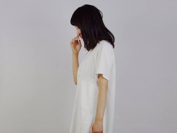 SALE !! 50％OFF¥19440→¥9,720 BASE ONE PIECE / 11 WHITE 第6張的照片