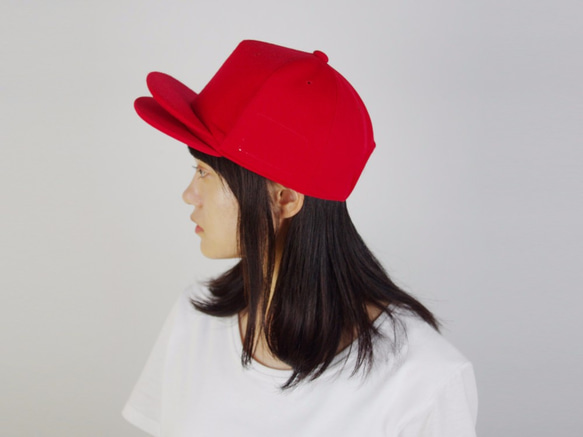 銷售!! 20％折扣¥15,120→¥12,096 AHIRU CAP / 39 RED 第4張的照片