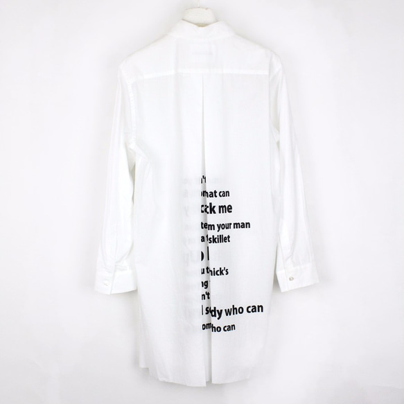 【予約アイテム】2018 S/S COLLECTION ROTTEN SHIRTS / 11 WHITE 2枚目の画像