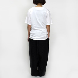 BORDER LACE T-SHIRTS / 11白色 第5張的照片