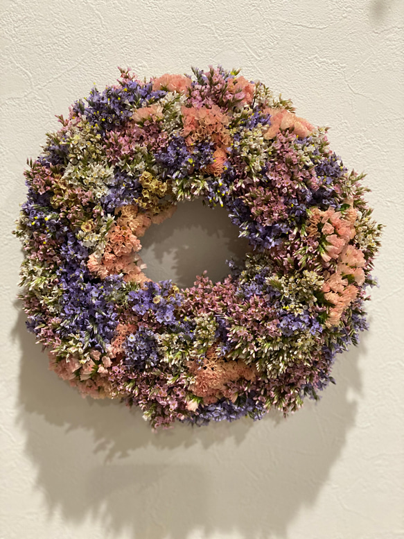 スターチスリース 春リース リース Riyo Garden Flowers 通販｜Creema  