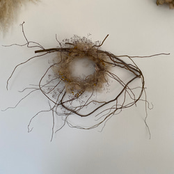スプリングリース　鳥の巣リース 1枚目の画像