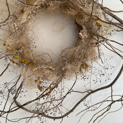 スプリングリース　鳥の巣リース 3枚目の画像