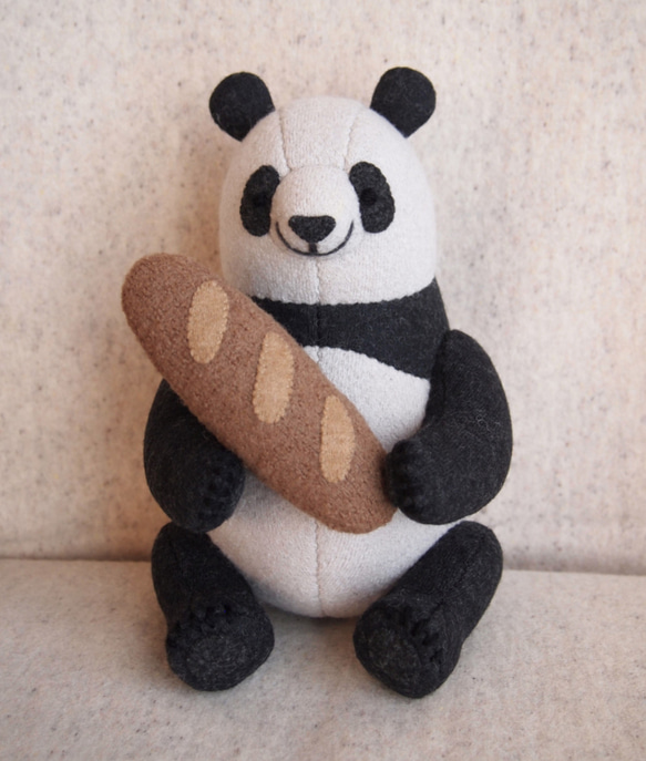 【n様ご予約作品】パンとパンダさん 2枚目の画像