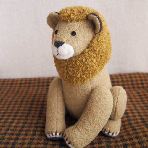 受注制作】やさしいライオン ぬいぐるみ kuzoomiko 通販 9905440