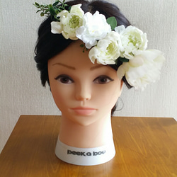 オーダー花冠 花冠（花かんむり）オーダーメイド♪ ご参考画像一覧になります