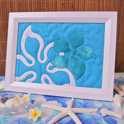 ハワイアンキルト  額縁　3点セット ハワイアンキルト 額縁 3点セット