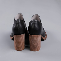 ♥ 新款秋冬手工製作 ♥ 女式真皮鞋 高跟鞋 22.5cm-25cm #425-1 第5張的照片