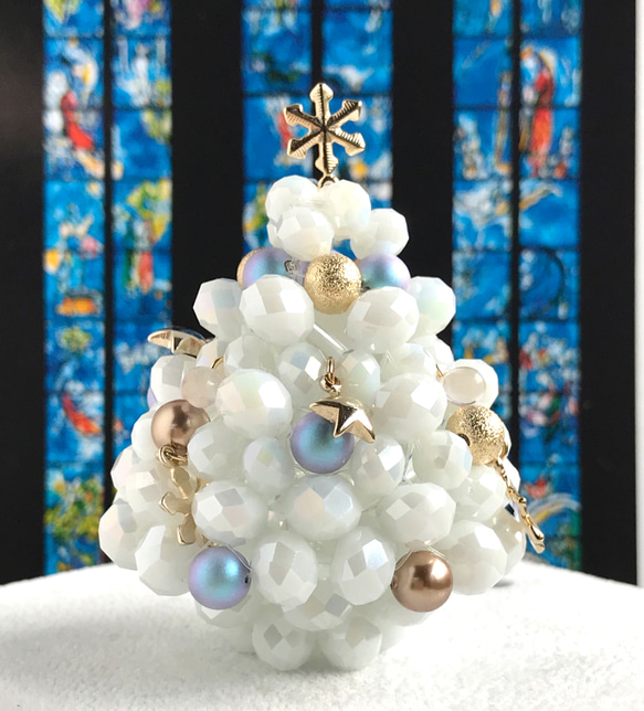 【再販】beads Xmas tree klein 【限定３つ】 6枚目の画像