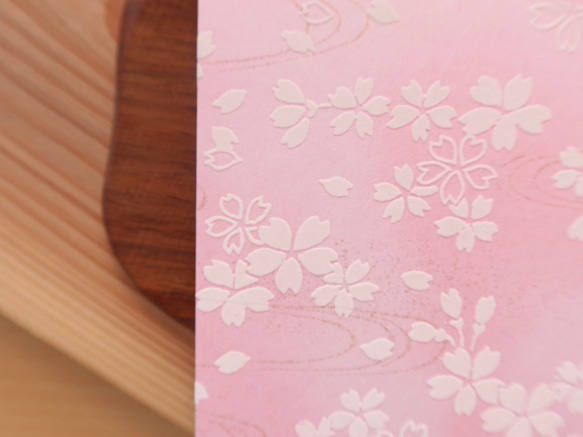 ココロオドル桜の御朱印帳 4枚目の画像