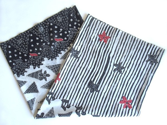 バリ島トゥリス(手描き染め)バテック バリの手描きバティック15427