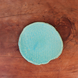 土耳其藍色小盤子（12.5厘米）YSR3-018 第1張的照片