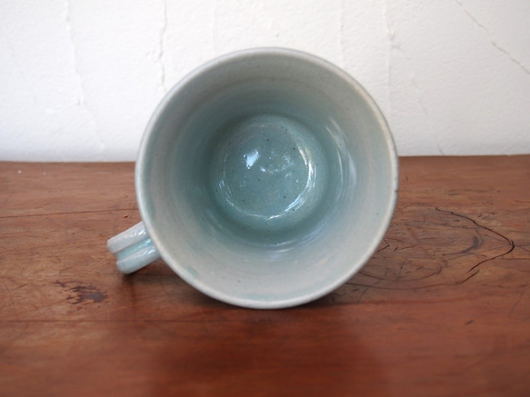 咖啡杯（中號）淺藍色YC-017 第5張的照片