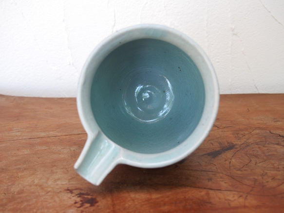 清酒碗·小（藍色白色磁鐵）yi  -  034 第4張的照片