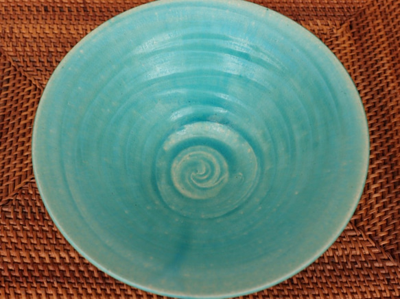 碗【裡面】綠松石藍yhc 2  -  0 16 第4張的照片