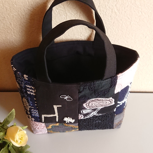 ★★専用★★ミナペルホネン　トップス　トートバッグ M☆ミナペルホネンのトートバッグ ♡愛しのパッチワーク-36 トート