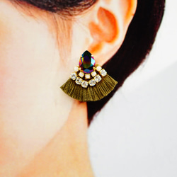 耳環/絲綢和珠寶（Seamos） 第4張的照片